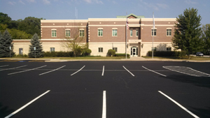 Woodstock Police Department Sealcoating